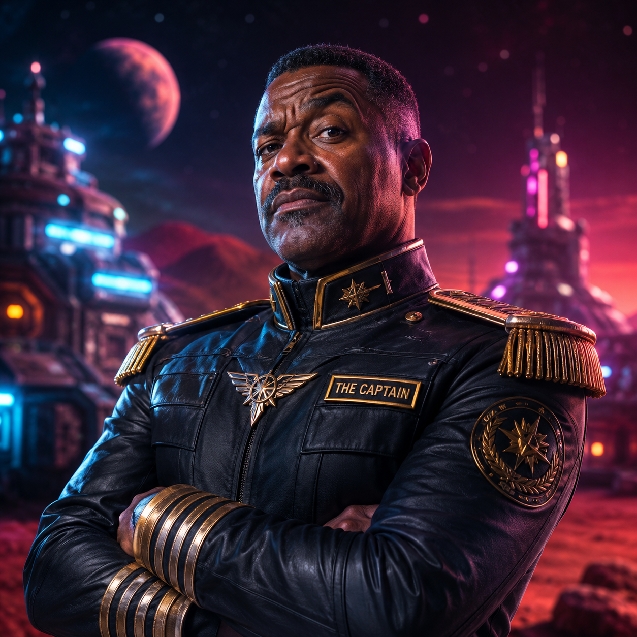 The Captain - Space Chix Signal Entity
