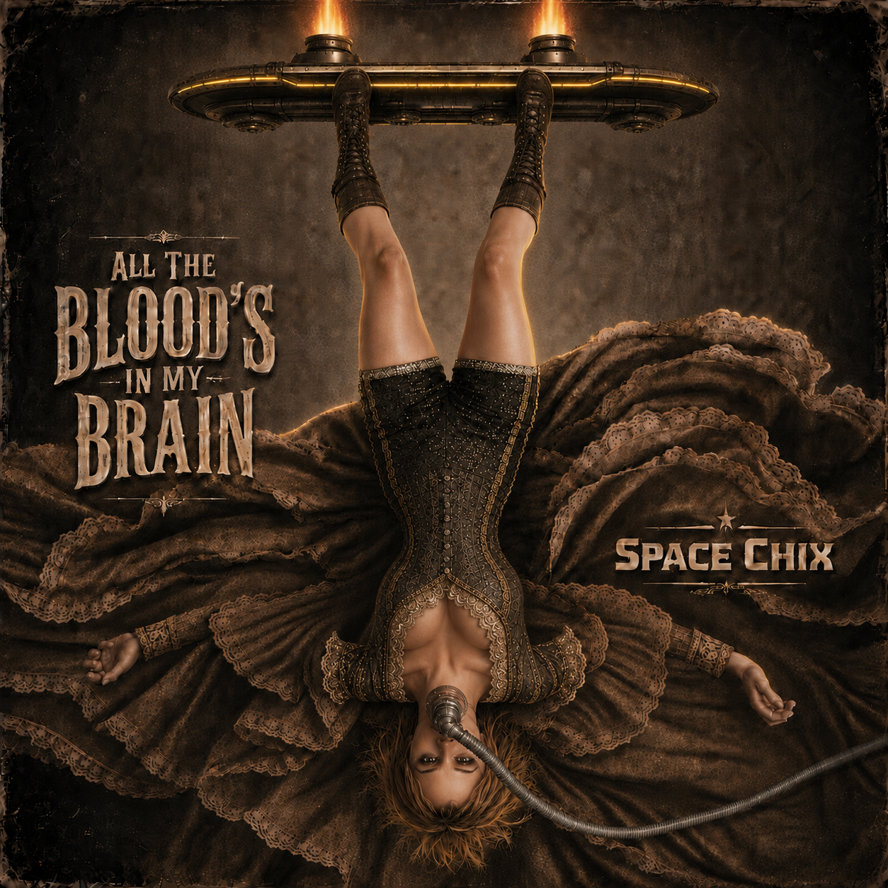 All the Blood’s in My Brain official single cover